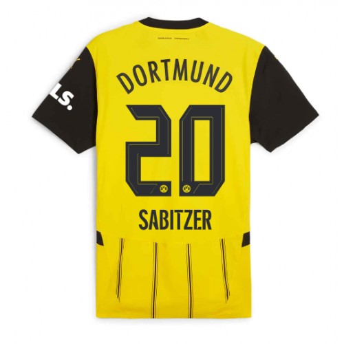 Dres Borussia Dortmund Marcel Sabitzer #20 Domaci 2024-25 Kratak Rukav